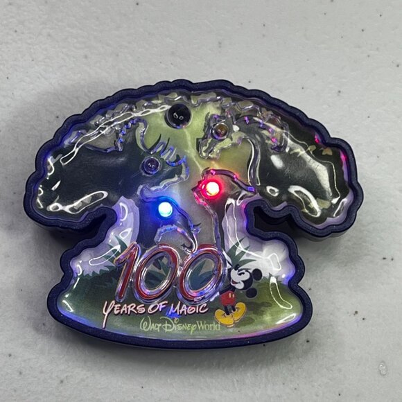 Disney Other - Disney Magical Moments Animal Kingdom Pin 100 Years Of Magic Pin From 2001